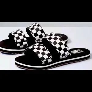 Checkerboard sandals hotsell two strap